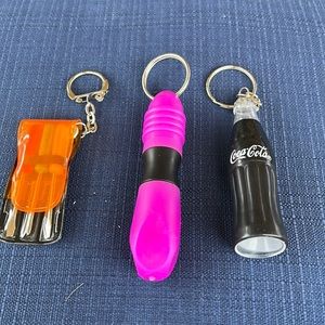Mini tools. And 1 coca-cola key chain